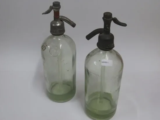 Lote 1 - 2 - Lote 1 -  2 Sifones antiguos