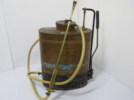Lote: 66 - Lote: 66 - Fumigadora de cobre original