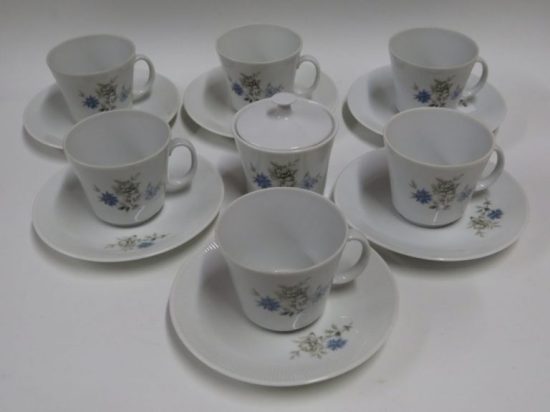 Lote: 117 - Lote: 117 - Juego de te Bavaria