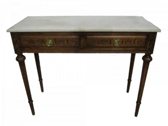 Lote: 102 - Lote: 102 - Mueble de arrimo Luis XVI