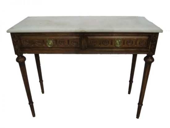 Lote: 101 - Lote: 101 - Mueble de arrimo Luis XVI