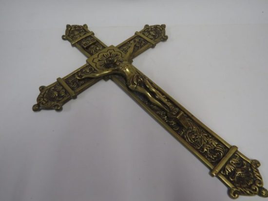 Lote: 16 - Lote: 16 - Crucifijo de bronce