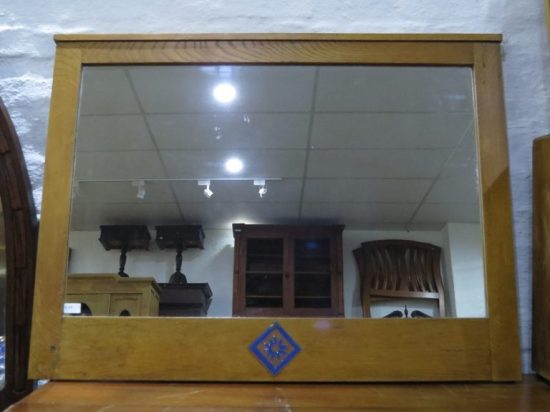 Lote: 36 - Lote: 36 - Espejo de roble