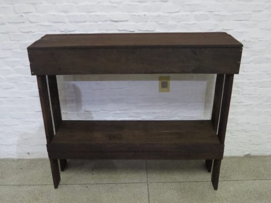 Lote: 27 - Lote: 27 - Mesa de arrime rústica