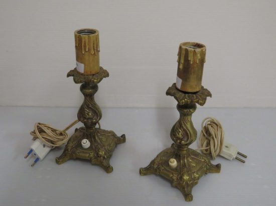Lote: 6 - Lote: 6 - Par de lámparas tipo candelabros