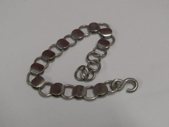 Lote: 70 - Lote: 70 - Retranca de plata para sombrero