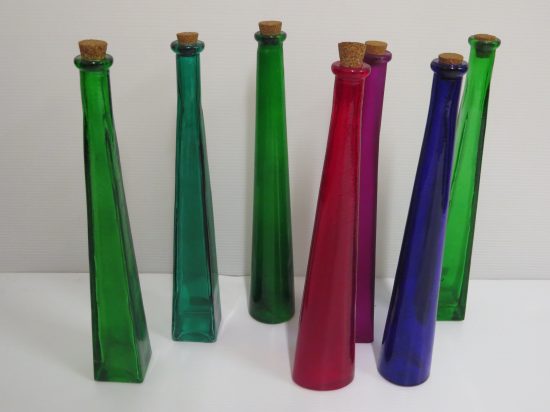 Lote: 2 - Lote: 2 - Lote de 7 botellas de colores