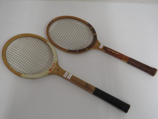Lote: 9 - Lote: 9 - Par de raquetas antiguas