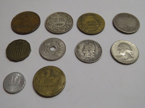 Lote: 62 - Lote: 62 - Lote de monedas extranjeras