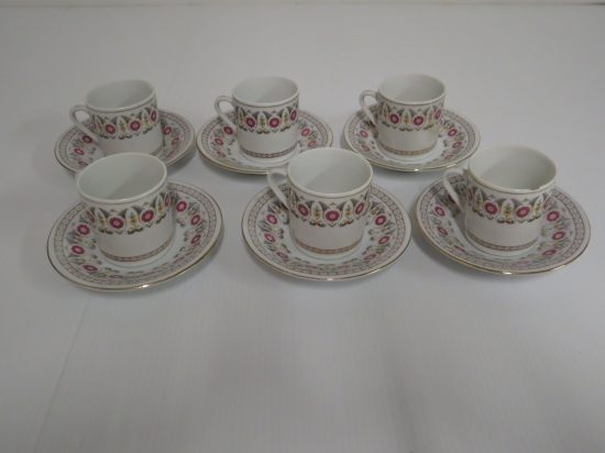 Lote: 125 - Lote: 125 - 6 tazas de café