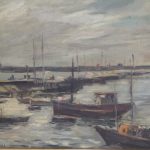 Lote: 35 - Lote: 35 - Oleo sobre tela 
