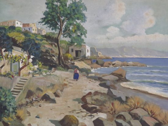 Lote: 37 - Lote: 37 - Oleo sobre tela 
