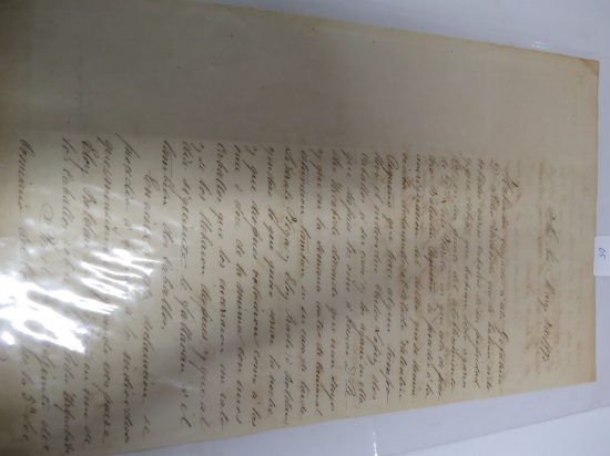 Lote: 89 - Lote: 89 - Documento parte del año 1870