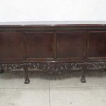Lote: 105 - Lote: 105 - Juego de comedor Reina Ana