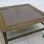 Lote: 120 - Lote: 120 - Mesa de sala de hierro
