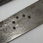 Lote: 75 - Lote: 75 - Cuchillo criollo plata y oro