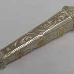 Lote: 72 - Lote: 72 - Cabo cuchillo plata y oro