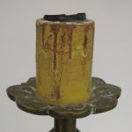 Lote: 9 - Lote: 9 - Lámpara con pie de bronce