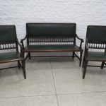 Lote: 63 - Lote: 63 - Juego de sillones de sala