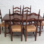 Lote: 111 - Lote: 111 - Juego de comedor español
