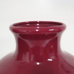 Lote: 29 - Lote: 29 - Jarrón de loza bordo