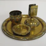Lote: 3 - Lote: 3 - Lote de piezas repujadas en bronce
