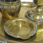 Lote: 3 - Lote: 3 - Lote de piezas repujadas en bronce