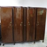Lote: 103 - Lote: 103 - Ropero tipo Art Deco.