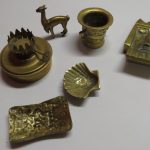 Lote: 15 - Lote: 15 - Lote de 6 piezas de bronce