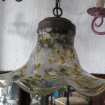 Lote: 37 - Lote: 37 - Lampara con opalina