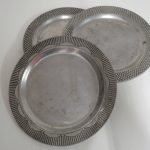 Lote: 56 - Lote: 56 - Lote de 3 platos de peltre