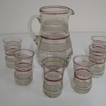 Lote: 69 - Lote: 69 - Jarra y 6 vasos