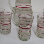 Lote: 69 - Lote: 69 - Jarra y 6 vasos