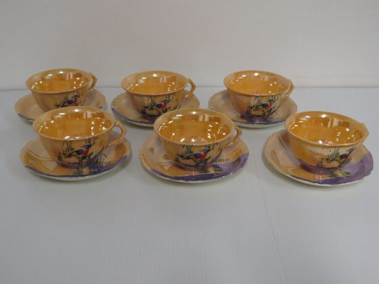 Lote: 74 - Lote: 74 - 6 tazas porcelana