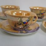 Lote: 74 - Lote: 74 - 6 tazas porcelana