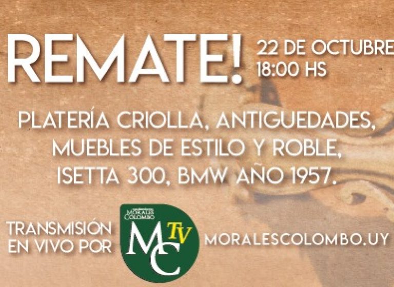 Remate Jueves 22 de Octubre 2020