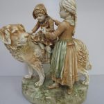 Lote: 76 - Lote: 76 - Pieza francesa en porcelana  fayans