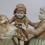 Lote: 76 - Lote: 76 - Pieza francesa en porcelana  fayans