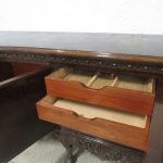 Lote: 117 - Lote: 117 - Juego de comedor Reina Ana