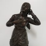 Lote: 78 - Lote: 78 - Figura en bronce 