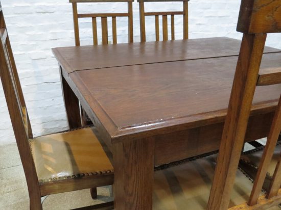 Lote: 115 - Lote: 115 - Comedor en roble
