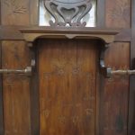 Lote: 99 - Lote: 99 - Perchero en cedro