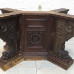 Lote: 187 - Lote: 187 - Mesa de comedor de estilo