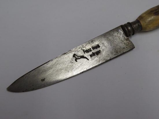Lote: 76 - Lote: 76 - Cuchillo verijero