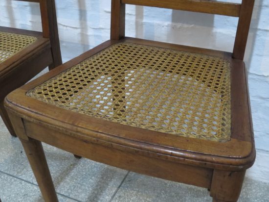 Lote: 172 - Lote: 172 - Par de sillas de roble