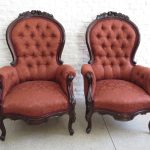 Lote: 182 - Lote: 182 - Butacas Victorianas
