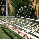 Lote: 177 - Lote: 177 - Hamaca antigua de jardín