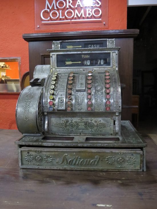 Lote: 151 - Lote: 151 - Maquina registradora antigua