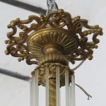 Lote: 89 - Lote: 89 - Araña colonial de bronce