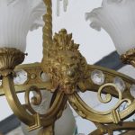 Lote: 89 - Lote: 89 - Araña colonial de bronce
